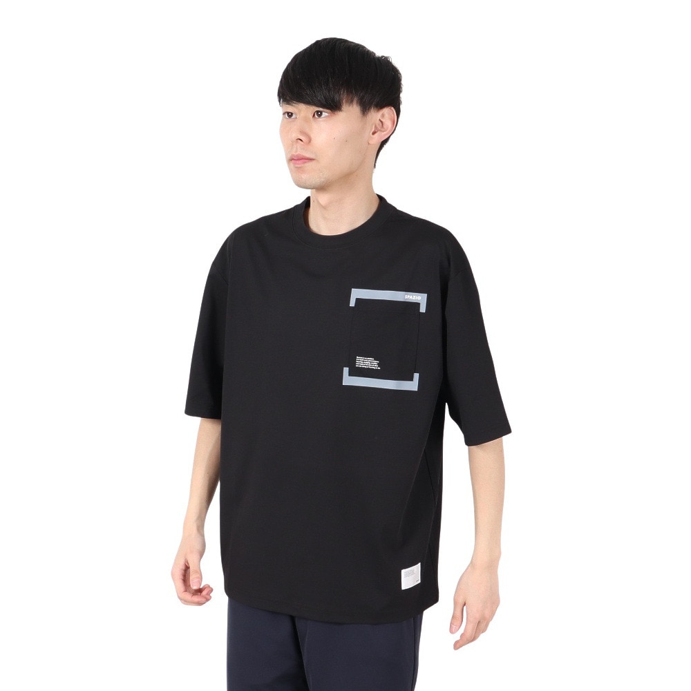 スパッツィオ（SPAZIO）（メンズ）サッカー フットサルウェア 24SS オーバーテクニカルTシャツ GE1031-02