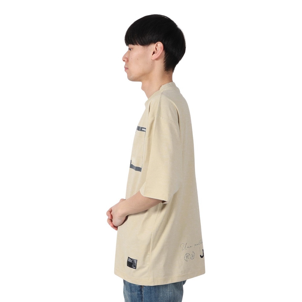 スパッツィオ（SPAZIO）（メンズ、レディース）サッカー フットサルウェア オーバーサイズ テクニカルTシャツ GE1031-28