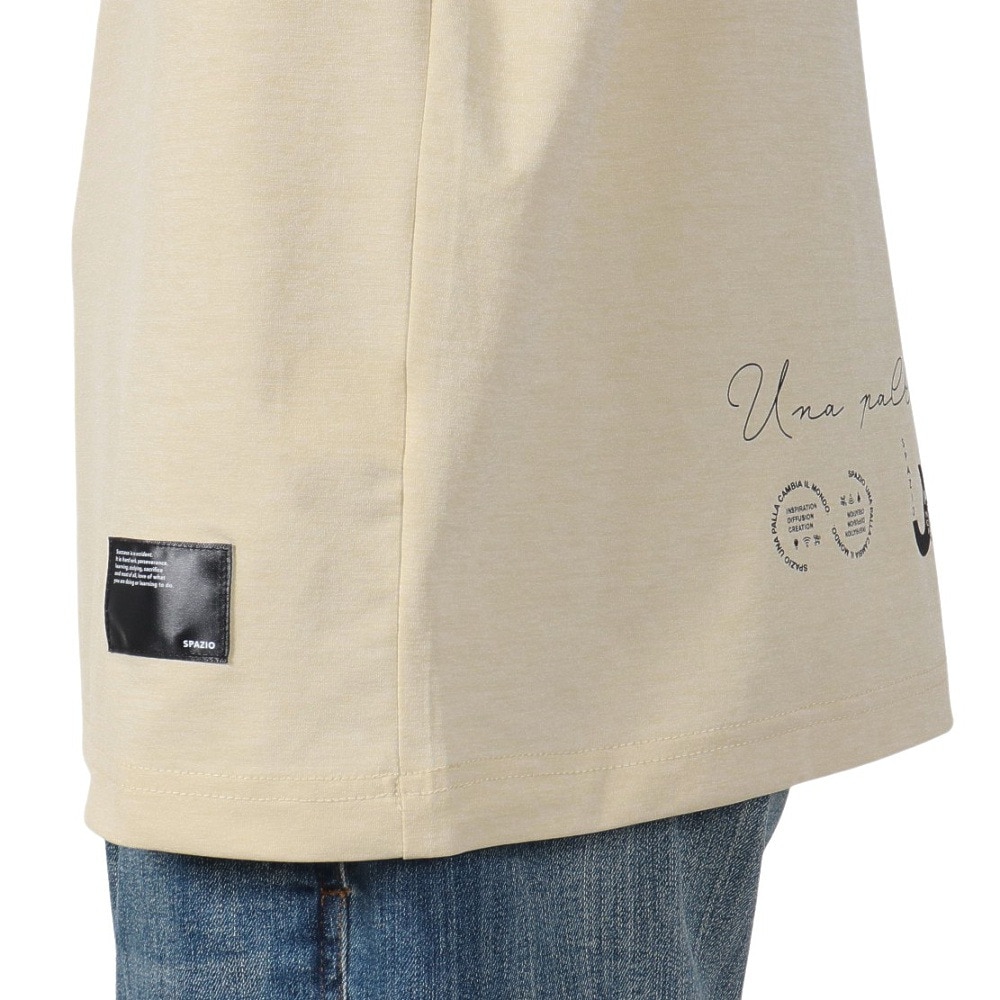 スパッツィオ（SPAZIO）（メンズ、レディース）サッカー フットサルウェア オーバーサイズ テクニカルTシャツ GE1031-28