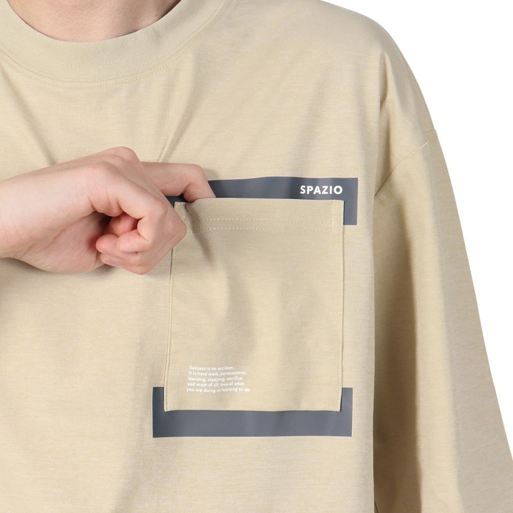 スパッツィオ（SPAZIO）（メンズ、レディース）サッカー フットサルウェア オーバーサイズ テクニカルTシャツ GE1031-28