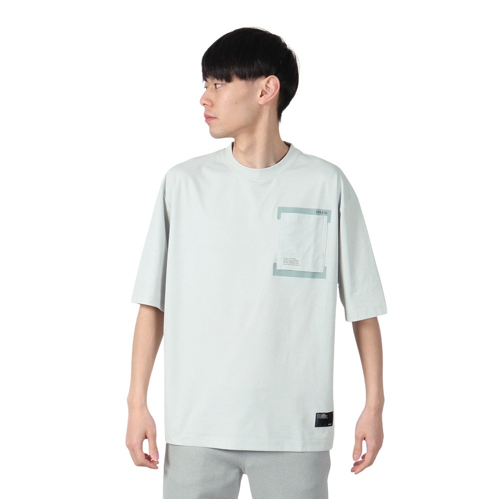 スパッツィオ（SPAZIO）（メンズ）サッカー フットサルウェア オーバーサイズ テクニカルTシャツ GE1031-45