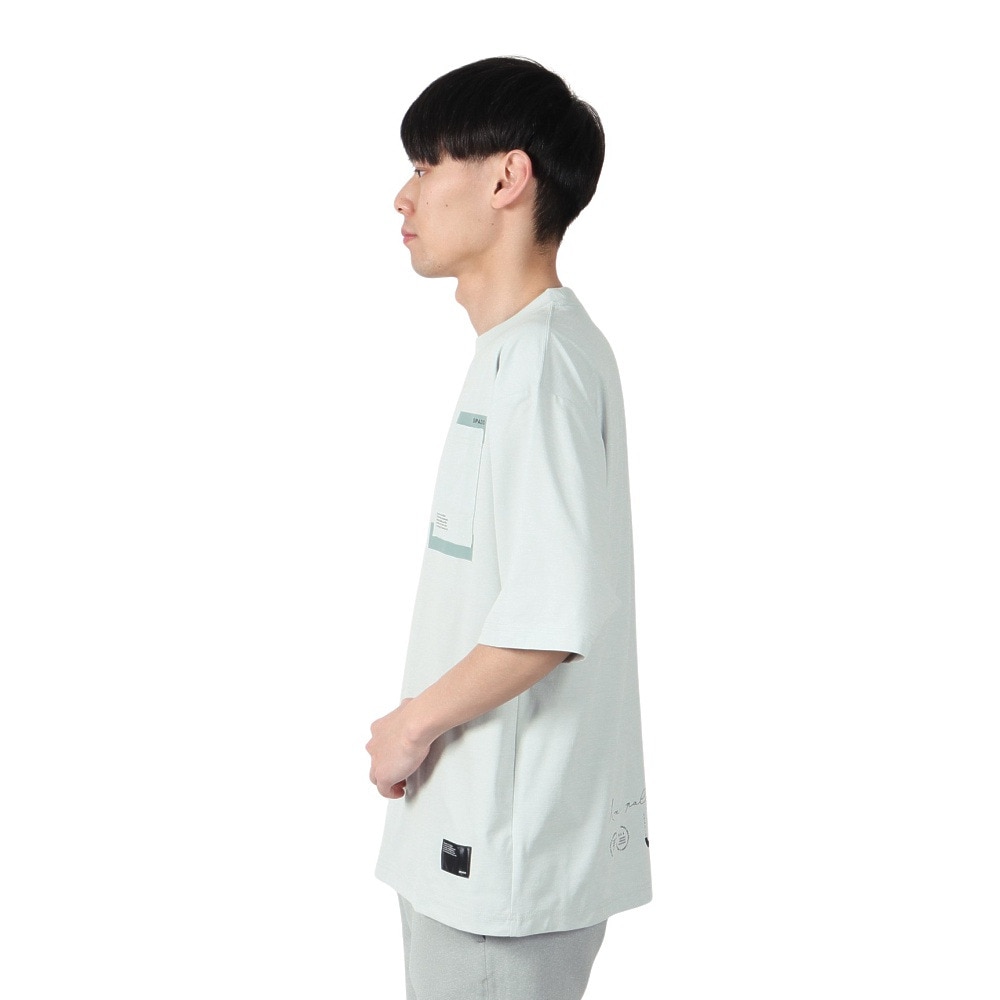 スパッツィオ（SPAZIO）（メンズ）サッカー フットサルウェア オーバーサイズ テクニカルTシャツ GE1031-45