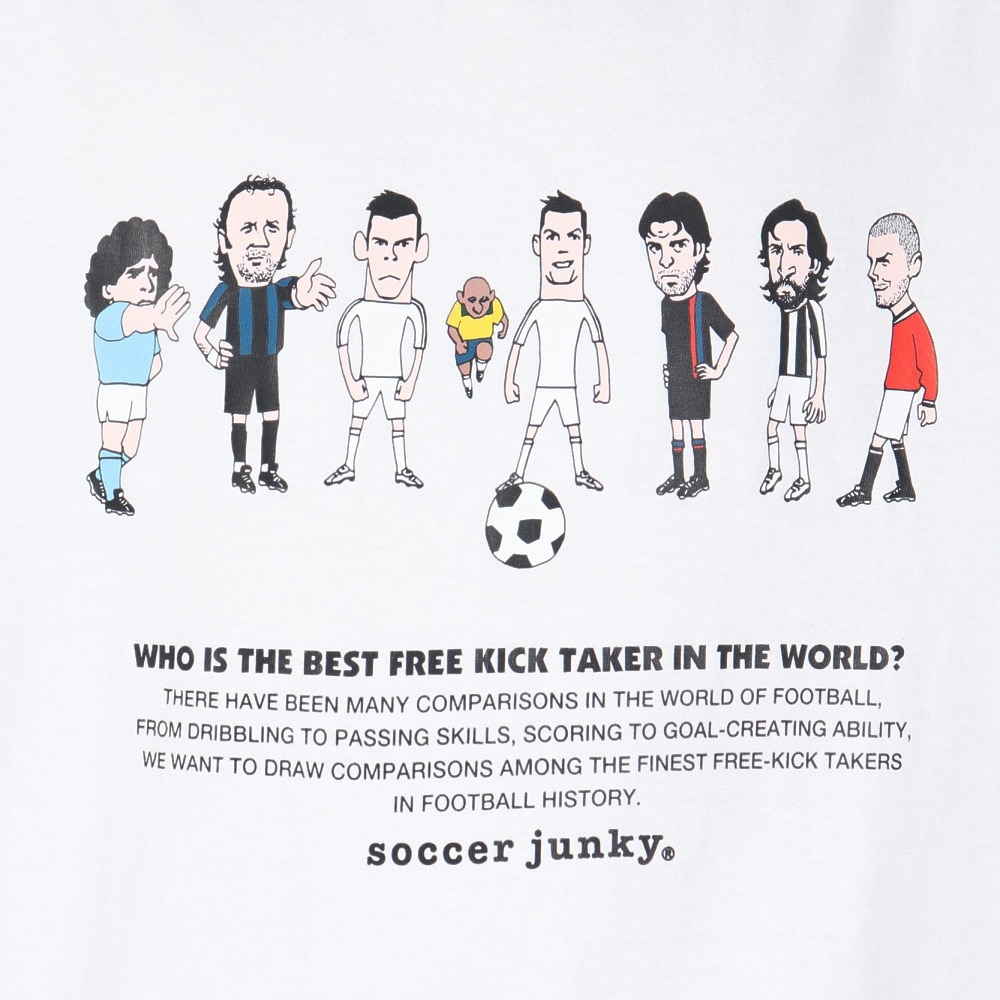 サッカージャンキー（soccer junky）（メンズ）サッカー フットサルウェア free kicker 半袖Tシャツ SJ25B10-1