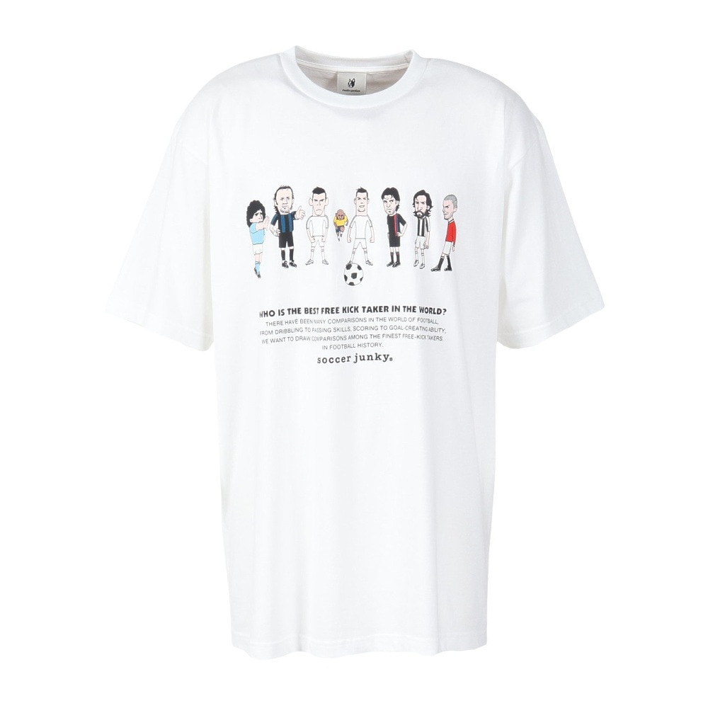 サッカージャンキー（soccer junky）（メンズ）サッカー フットサルウェア free kicker 半袖Tシャツ SJ25B10-1