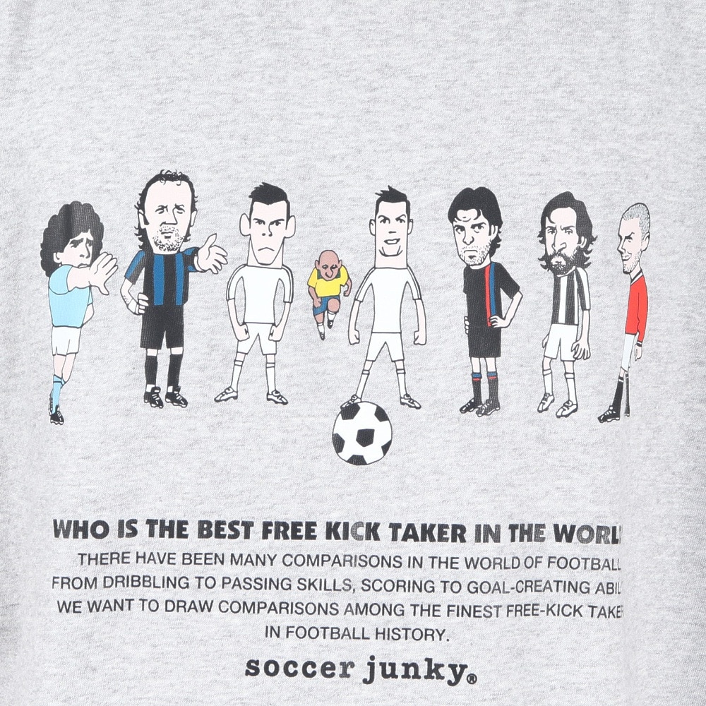 サッカージャンキー（soccer junky）（メンズ）サッカー フットサルウェア free kicker 半袖Tシャツ SJ25B10-133