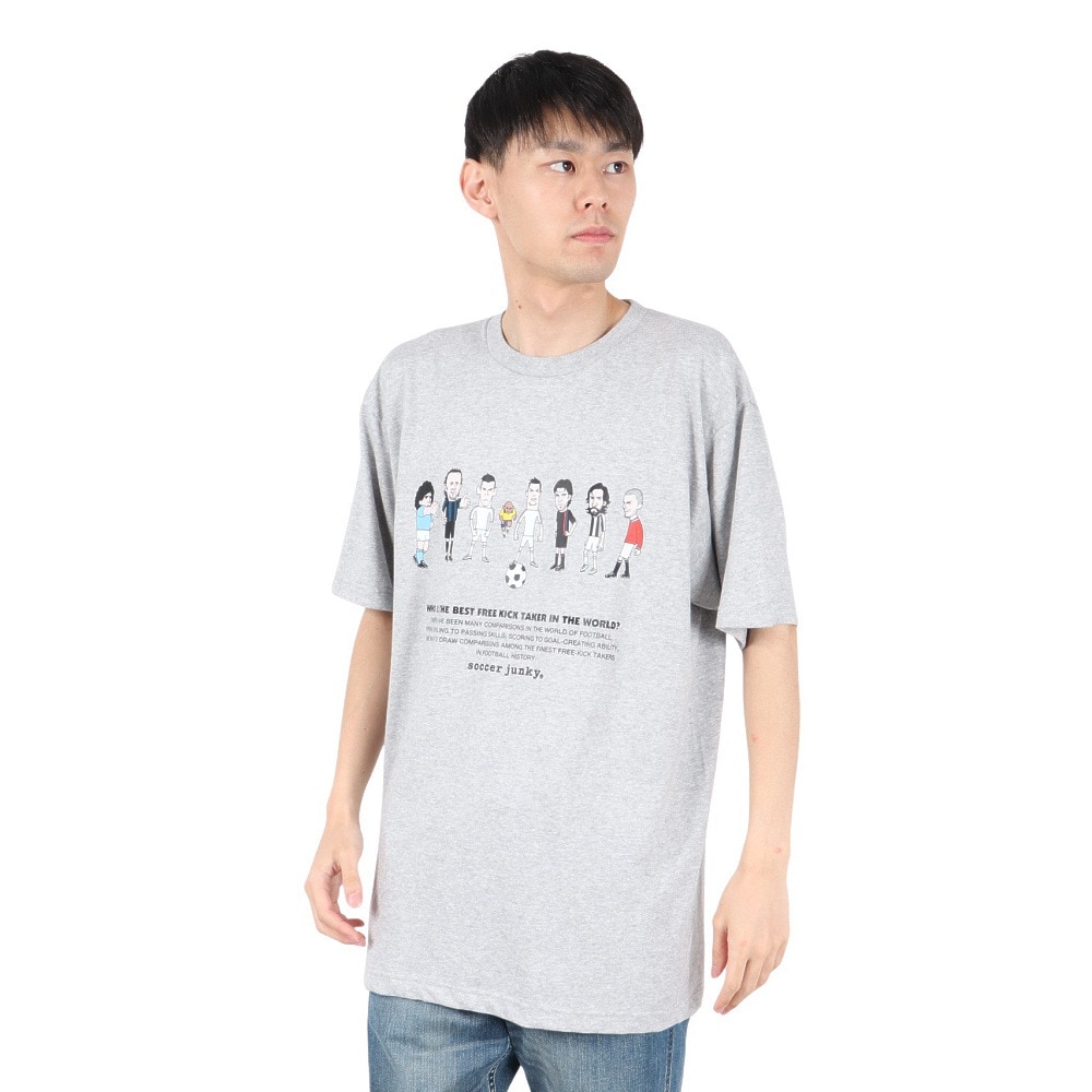 サッカージャンキー（soccer junky）（メンズ）サッカー フットサルウェア free kicker 半袖Tシャツ SJ25B10-133