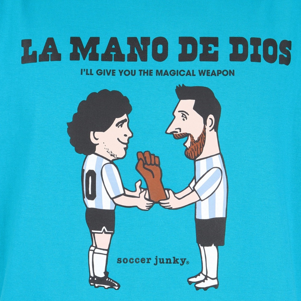 サッカージャンキー（soccer junky）（メンズ）サッカー フットサルウェア 神の手の継承 半袖Tシャツ SJ25B60-48