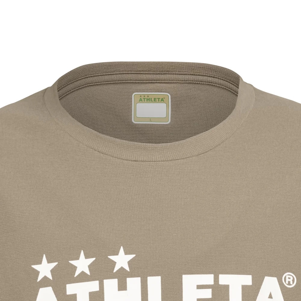 アスレタ（ATHLETA）（メンズ）サッカー フットサルウェア ドライフェザープラTシャツ 3398 BEG