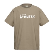 (メンズ)サッカー フットサルウェア ドライフェザープラTシャツ 3398 BEG