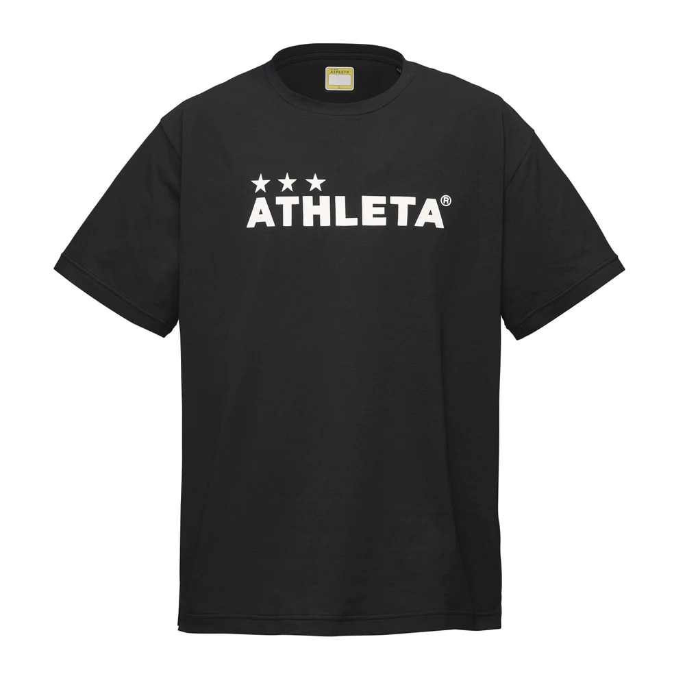 アスレタ（ATHLETA）（メンズ）サッカー フットサルウェア ドライフェザープラTシャツ 3398 BLK