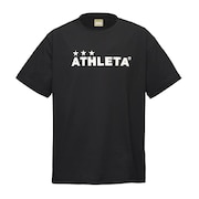 (メンズ)サッカー フットサルウェア ドライフェザープラTシャツ 3398 BLK