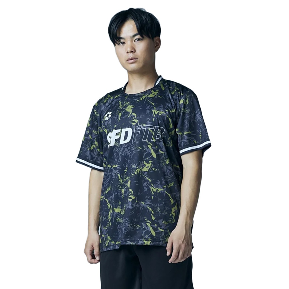 スフィーダ（SFIDA）（メンズ）サッカー フットサルウェア ZONE昇華プラクティスシャツ1 SA-25111 BLK