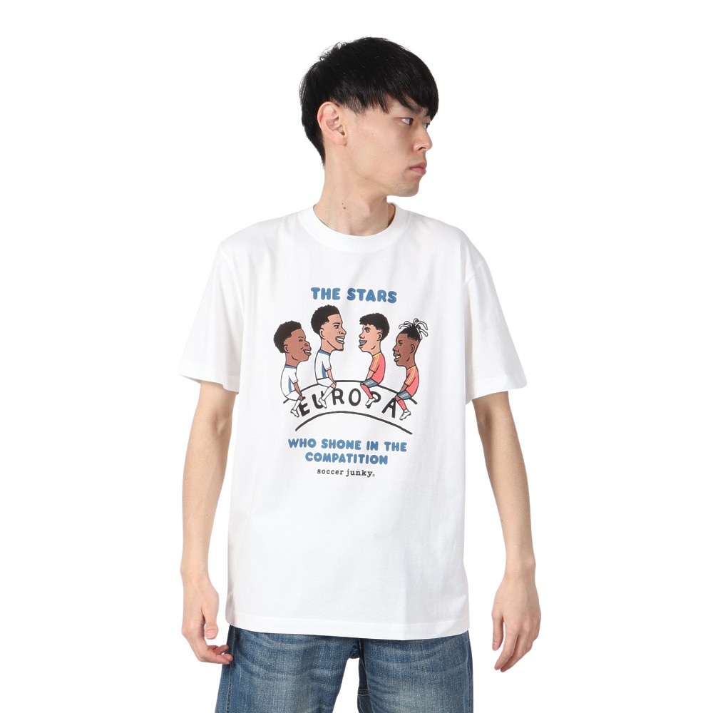 サッカージャンキー（soccer junky）（メンズ）サッカー フットサルウェア THE STARS 半袖Tシャツ SJ24E55-1