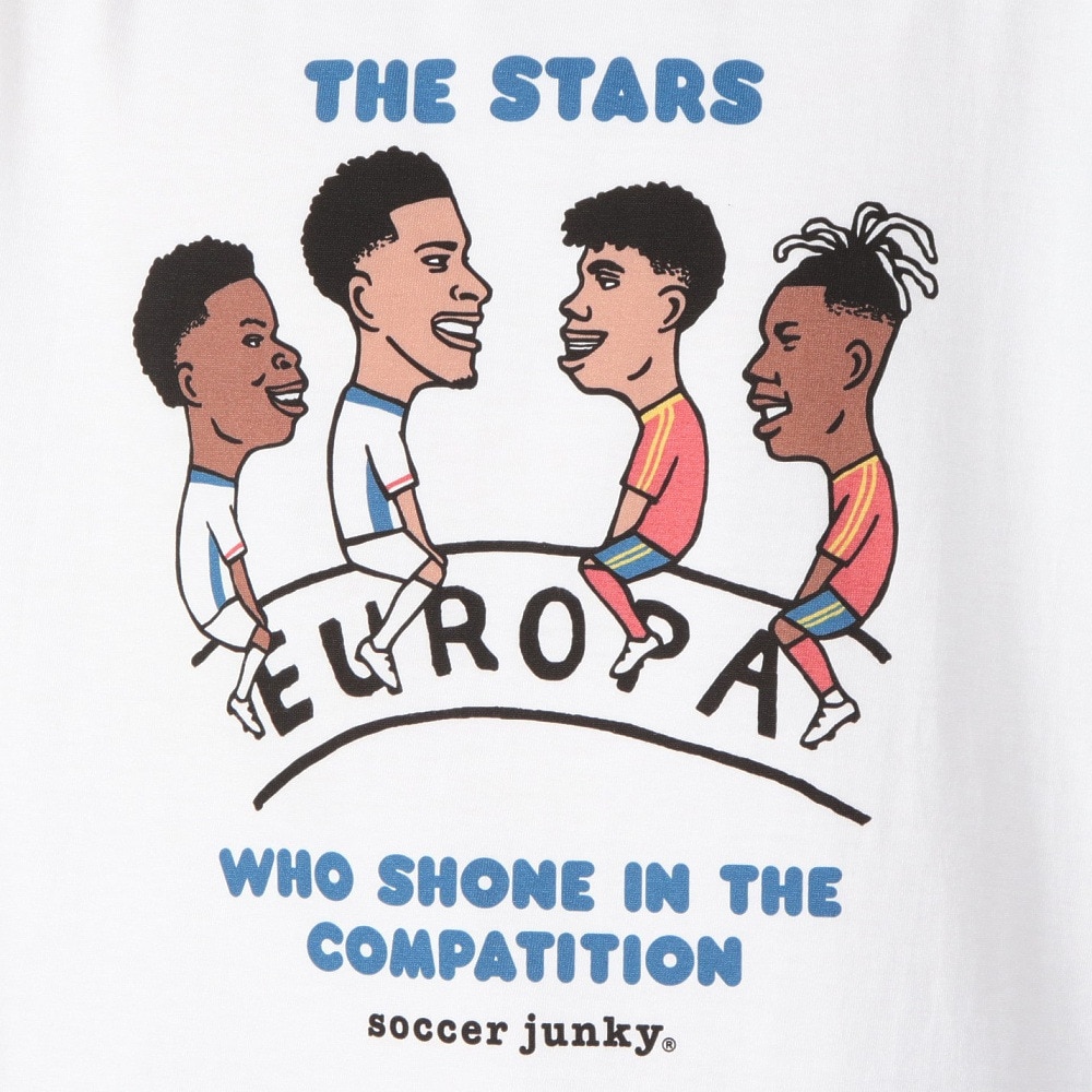 サッカージャンキー（soccer junky）（メンズ）サッカー フットサルウェア THE STARS 半袖Tシャツ SJ24E55-1