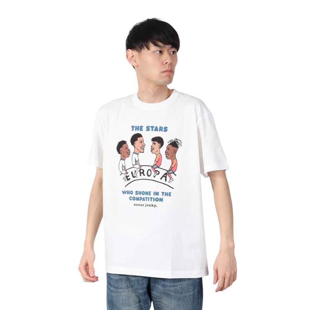 サッカージャンキー（soccer junky）（メンズ）サッカー フットサルウェア THE STARS 半袖Tシャツ SJ24E55-1