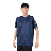(メンズ)サッカー フットサルウェア カフェブラプラシャツ 2420 NVY