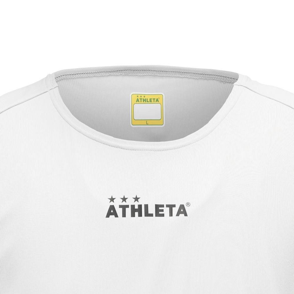 アスレタ（ATHLETA）（メンズ）サッカー フットサルウェア ベースレイヤー ノースリーブプラシャツ 1102 WHT