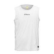 (メンズ)サッカー フットサルウェア ベースレイヤー ノースリーブプラシャツ 1102 WHT
