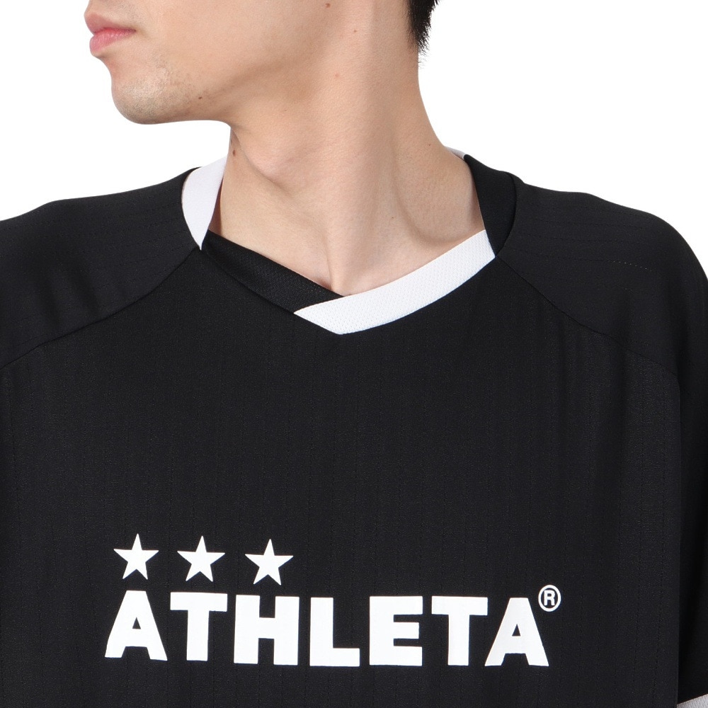アスレタ（ATHLETA）（メンズ）サッカー フットサルウェア プラクティスシャツ 2421 BLK