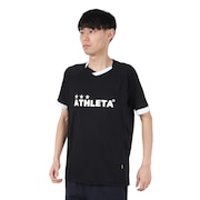 (メンズ)サッカー フットサルウェア プラクティスシャツ 2421 BLK