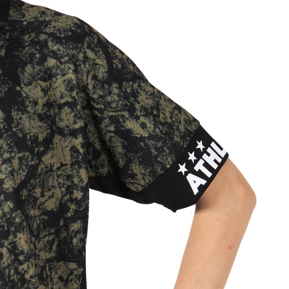 アスレタ（ATHLETA）（メンズ）サッカー フットサルウェア ドライ グラフィックプラクティスシャツ 2423 BEG