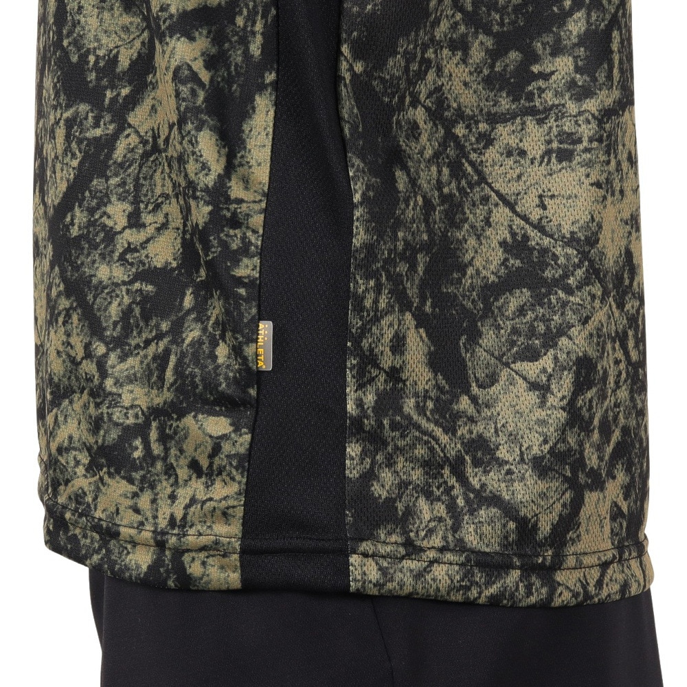 アスレタ（ATHLETA）（メンズ）サッカー フットサルウェア ドライ グラフィックプラクティスシャツ 2423 BEG