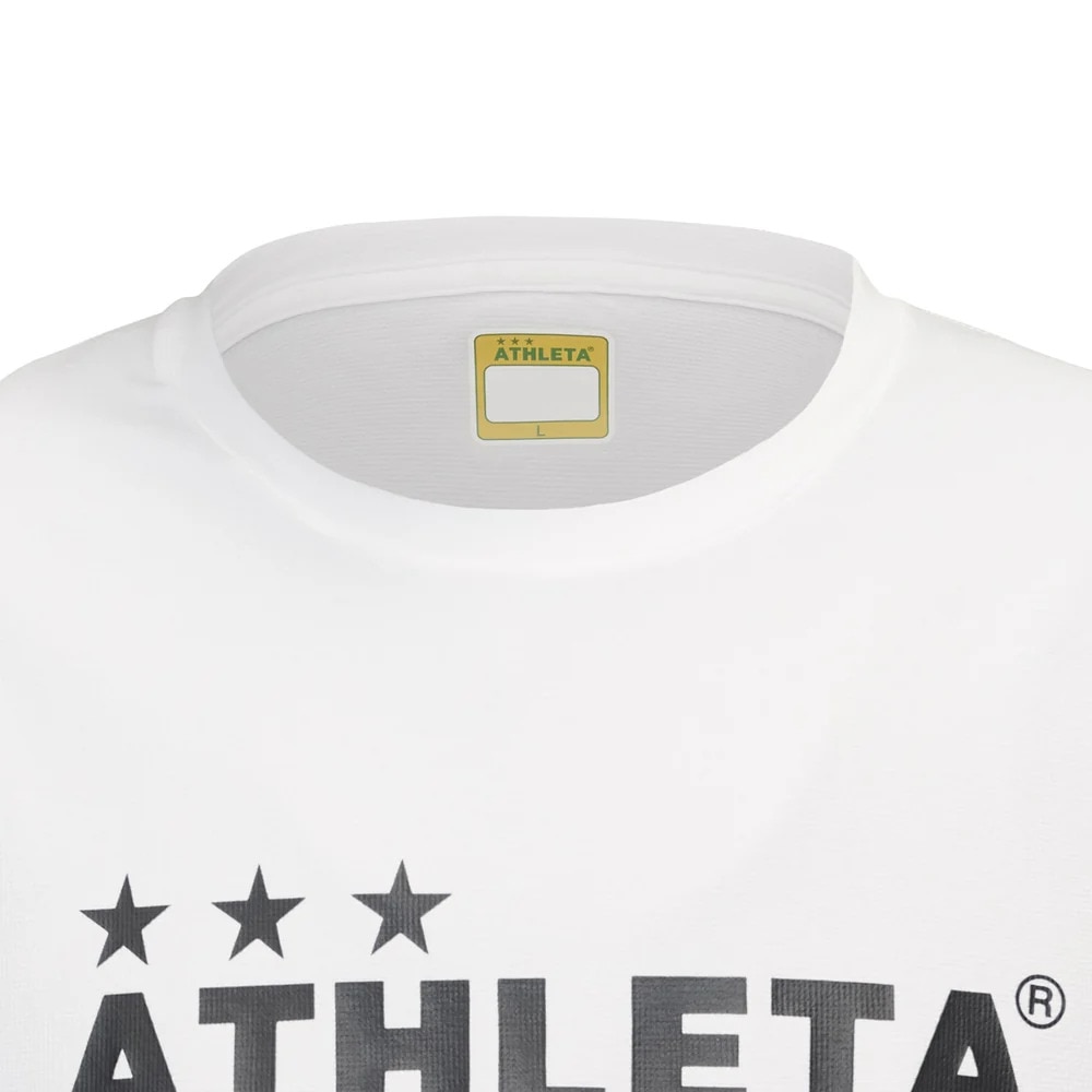アスレタ（ATHLETA）（メンズ）サッカー フットサルウェア ドライフェザープラTシャツ 3398 WHT