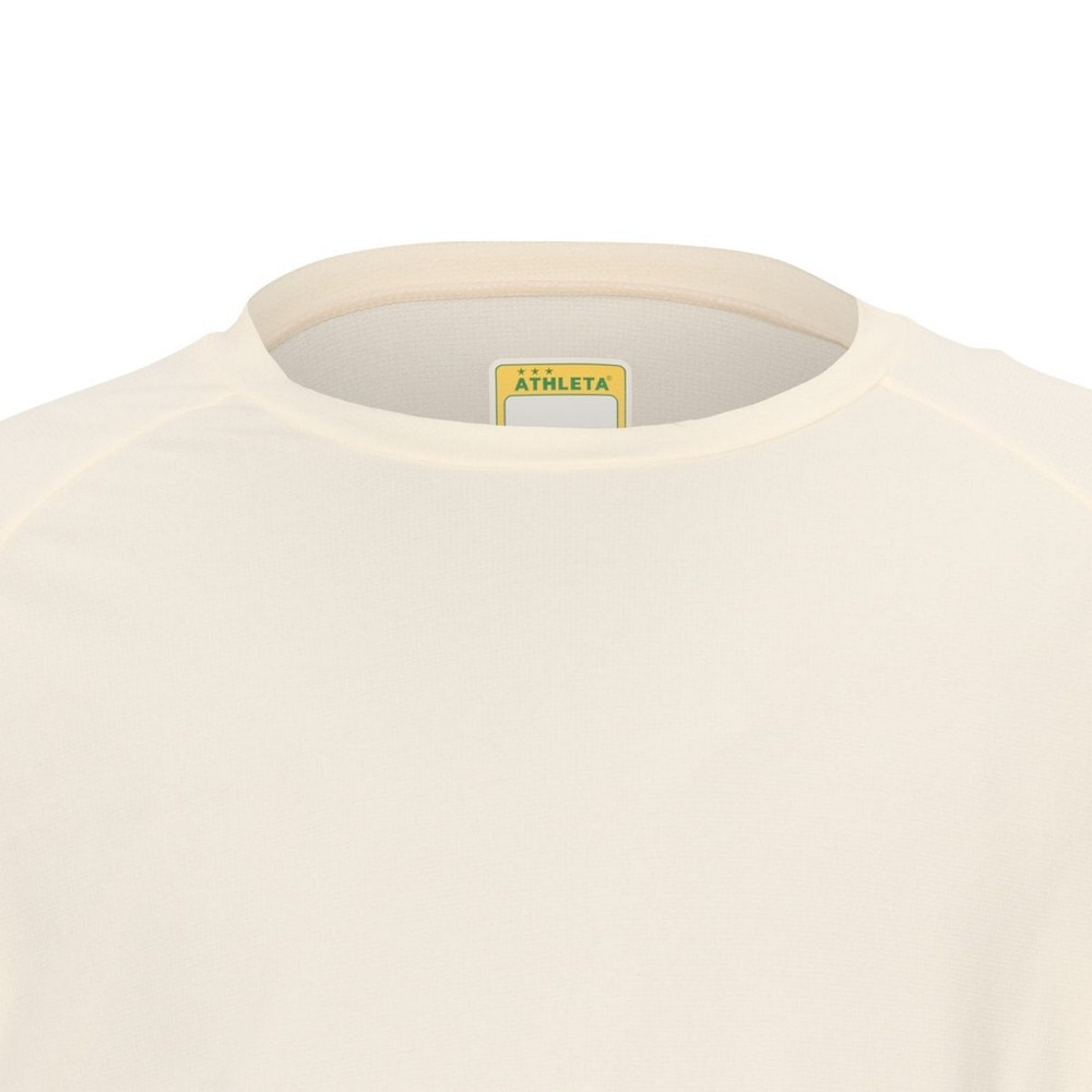 アスレタ（ATHLETA）（メンズ）サッカー フットサルウェア パネル切替クルーシャツ 3401 WHT