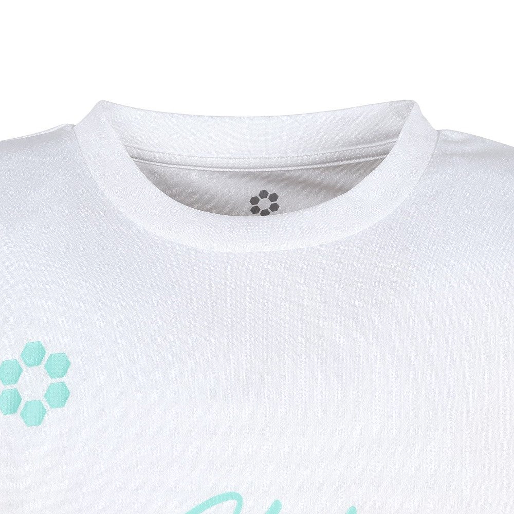 スフィーダ（SFIDA）（メンズ）サッカー フットサルウェア COOLTECT プラクティス 半袖シャツ SAK402SYZ WHT