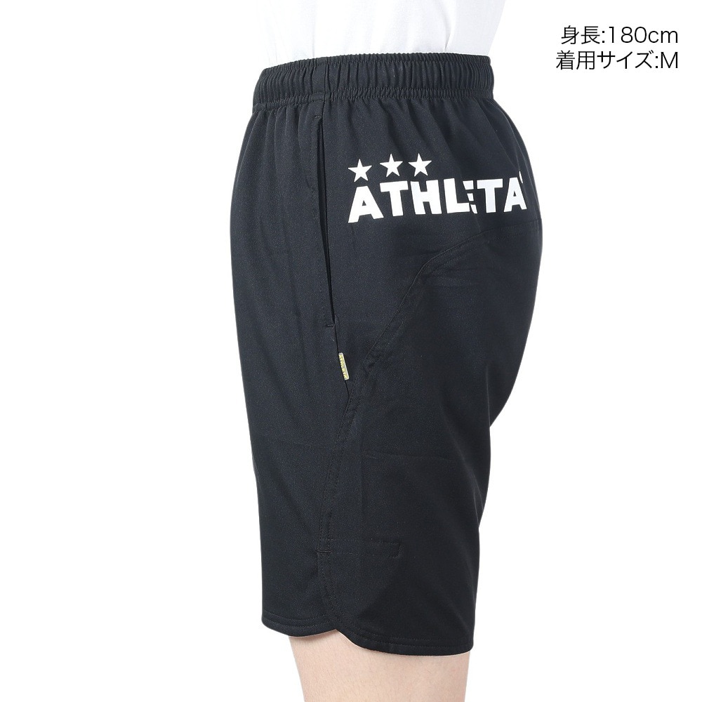 アスレタ（ATHLETA）（メンズ）サッカー ウェア メンズ 定番ポケ付き プラクティスパンツ 2280 BLK