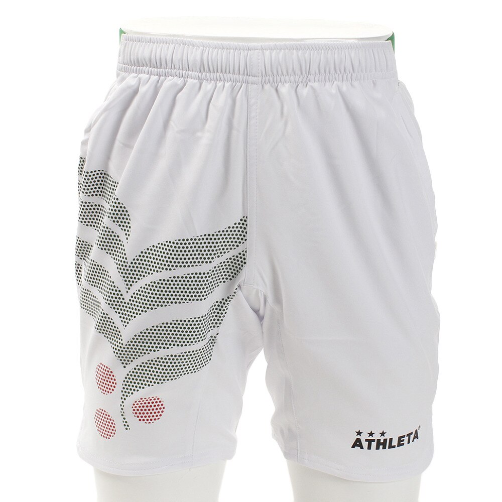  ポケット付き カラープラクティスパンツ 2313 WHT