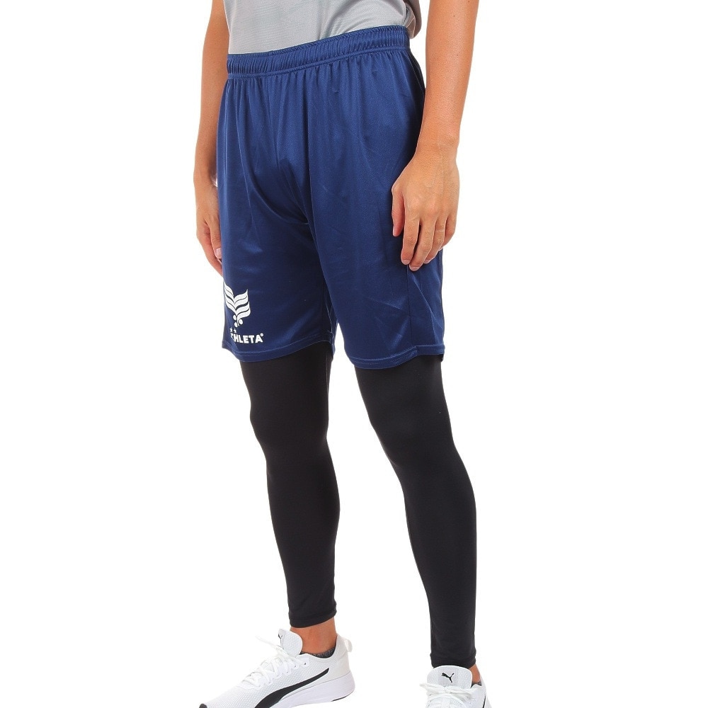 アスレタ（ATHLETA）（メンズ）サッカー フットサルウェア プラクティスパンツインナーセット XE-409 NVY