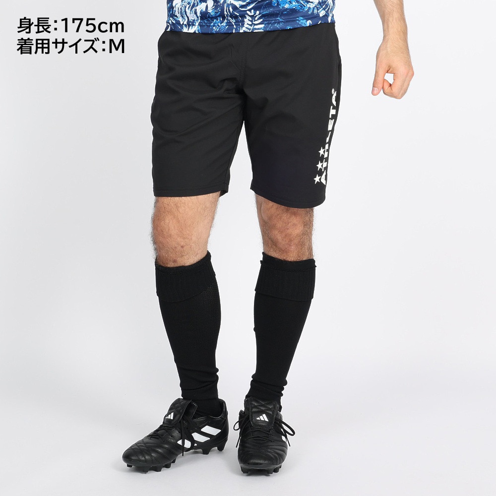 アスレタ（ATHLETA）（メンズ）サッカー フットサルウェア 定番プラパン XE-418 BLK
