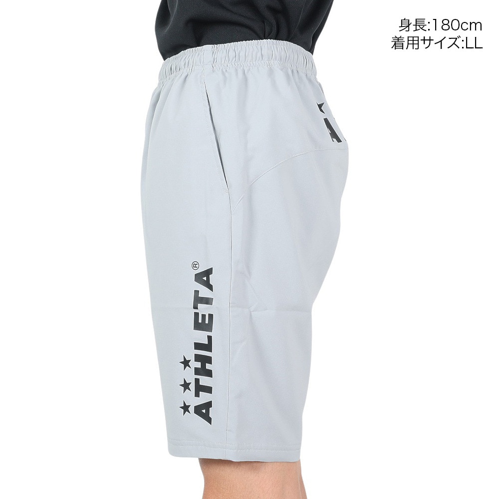 アスレタ（ATHLETA）（メンズ）サッカー フットサルウェア 定番プラパン XE-418 GRY