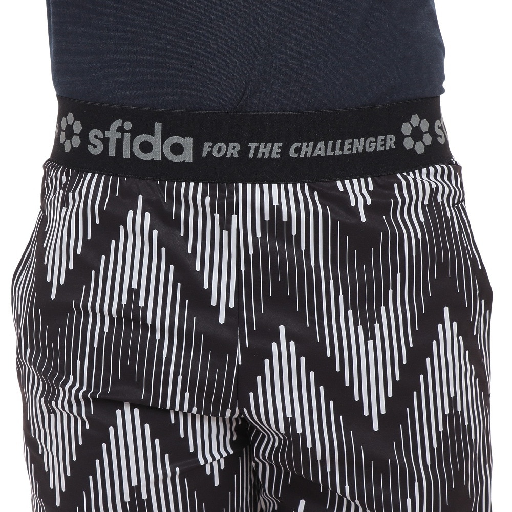 スフィーダ（SFIDA）（メンズ）サッカー フットサルウェア Noiserハイブリッドトレーニングショーツ SA-22112 BLK
