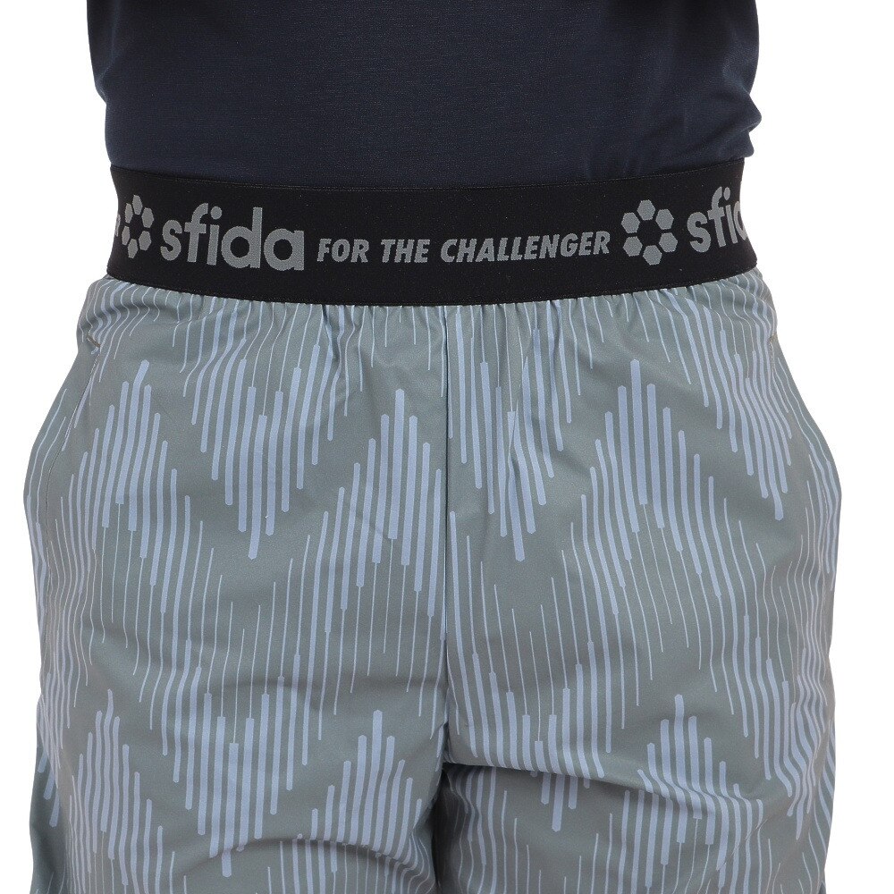スフィーダ（SFIDA）（メンズ）サッカー フットサルウェア Noiserハイブリッドトレーニングショーツ SA-22112 GRY