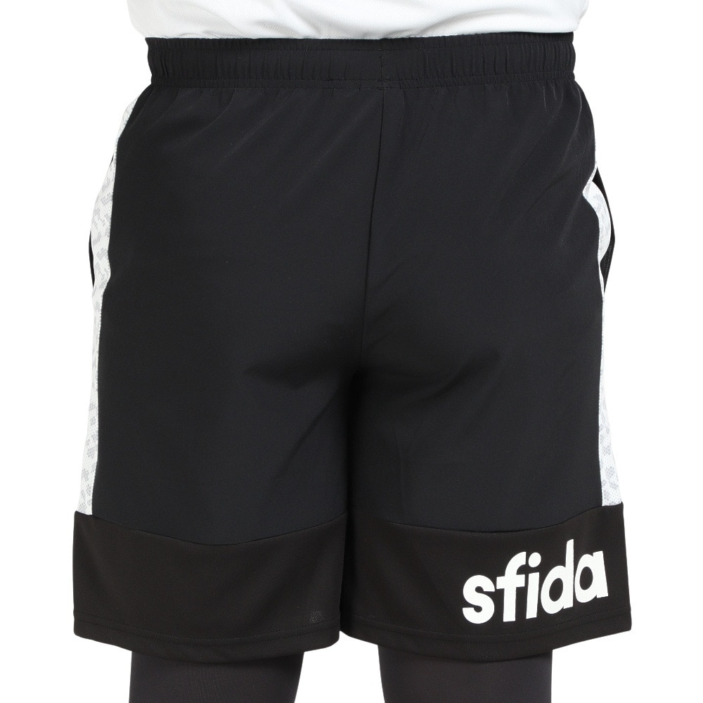 スフィーダ（SFIDA）（メンズ）サッカー フットサルウェア BPウーブンプラクティスショーツ SA-22818 BLK