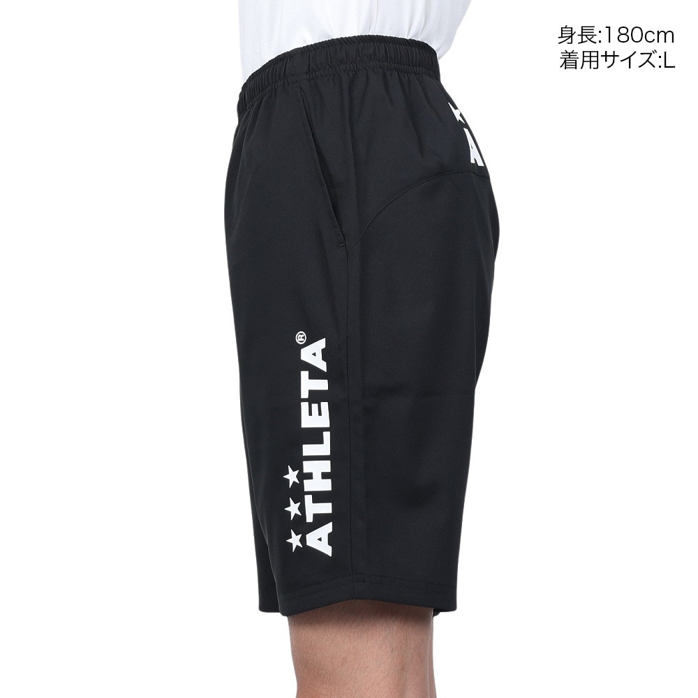 アスレタ（ATHLETA）（メンズ、レディース）サッカー フットサルウェア 定番プラクティスパンツ XE-446 BLK