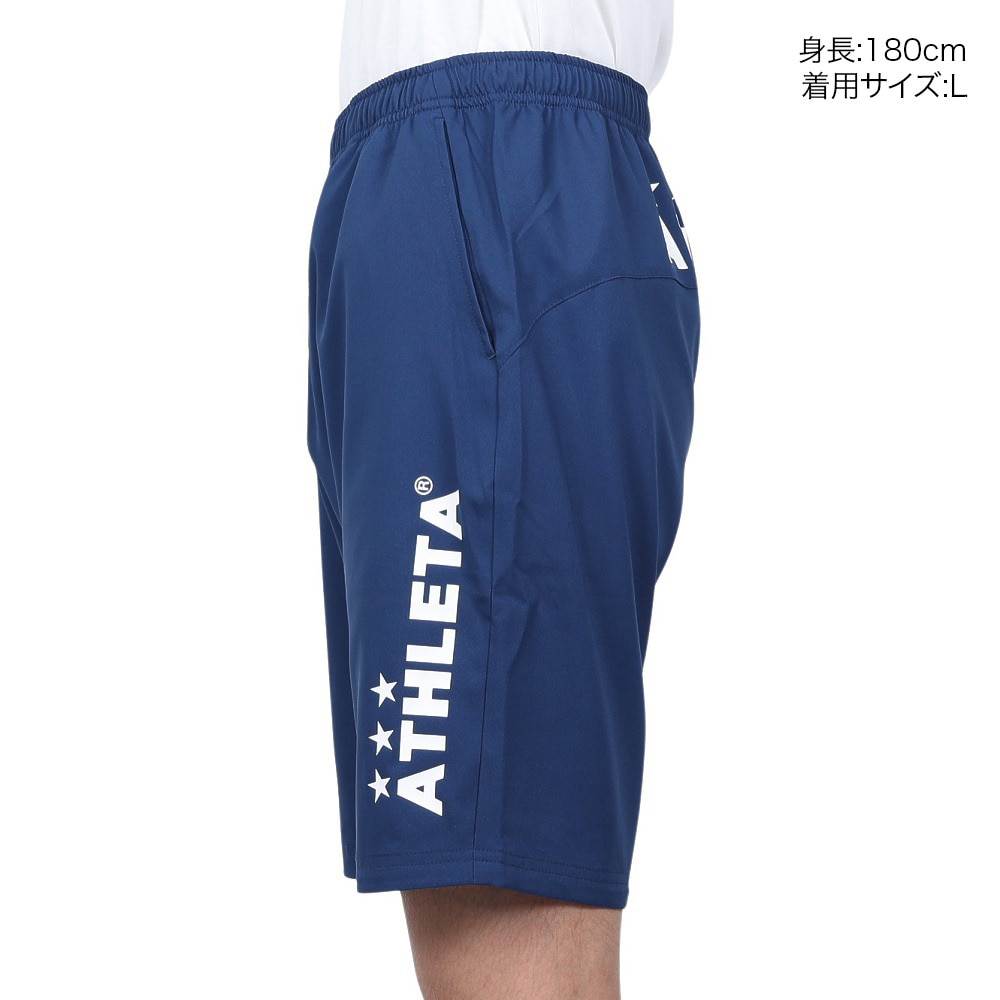 アスレタ（ATHLETA）（メンズ、レディース）サッカー フットサルウェア 定番プラクティスパンツ XE-446 NVY