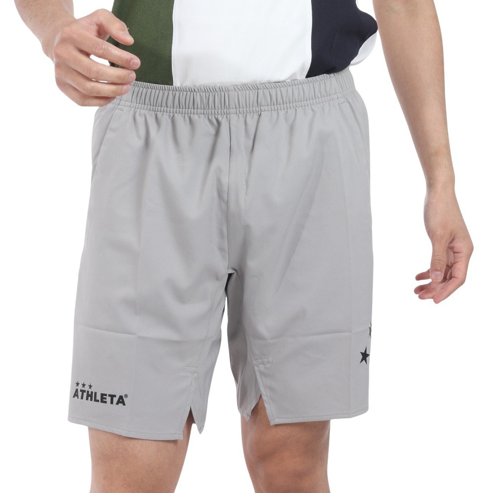 アスレタ（ATHLETA）（メンズ）サッカー フットサルウェア ポケット付きプラクティスパンツ 18018 GRY 速乾