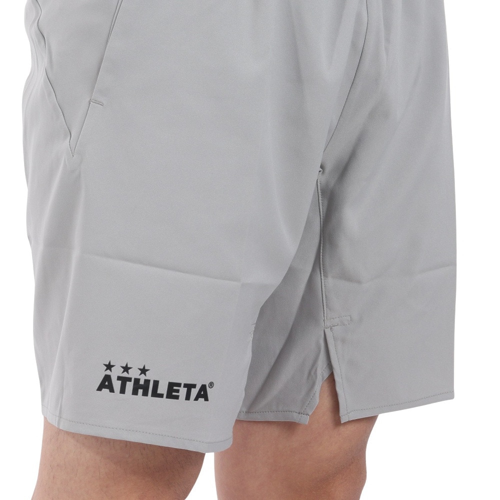 アスレタ（ATHLETA）（メンズ）サッカー フットサルウェア ポケット付きプラクティスパンツ 18018 GRY 速乾
