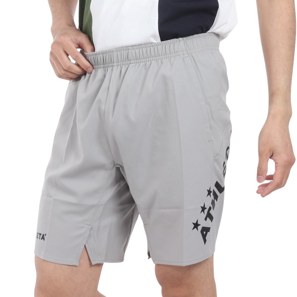 アスレタ（ATHLETA）（メンズ）サッカー フットサルウェア ポケット付きプラクティスパンツ 18018 GRY 速乾