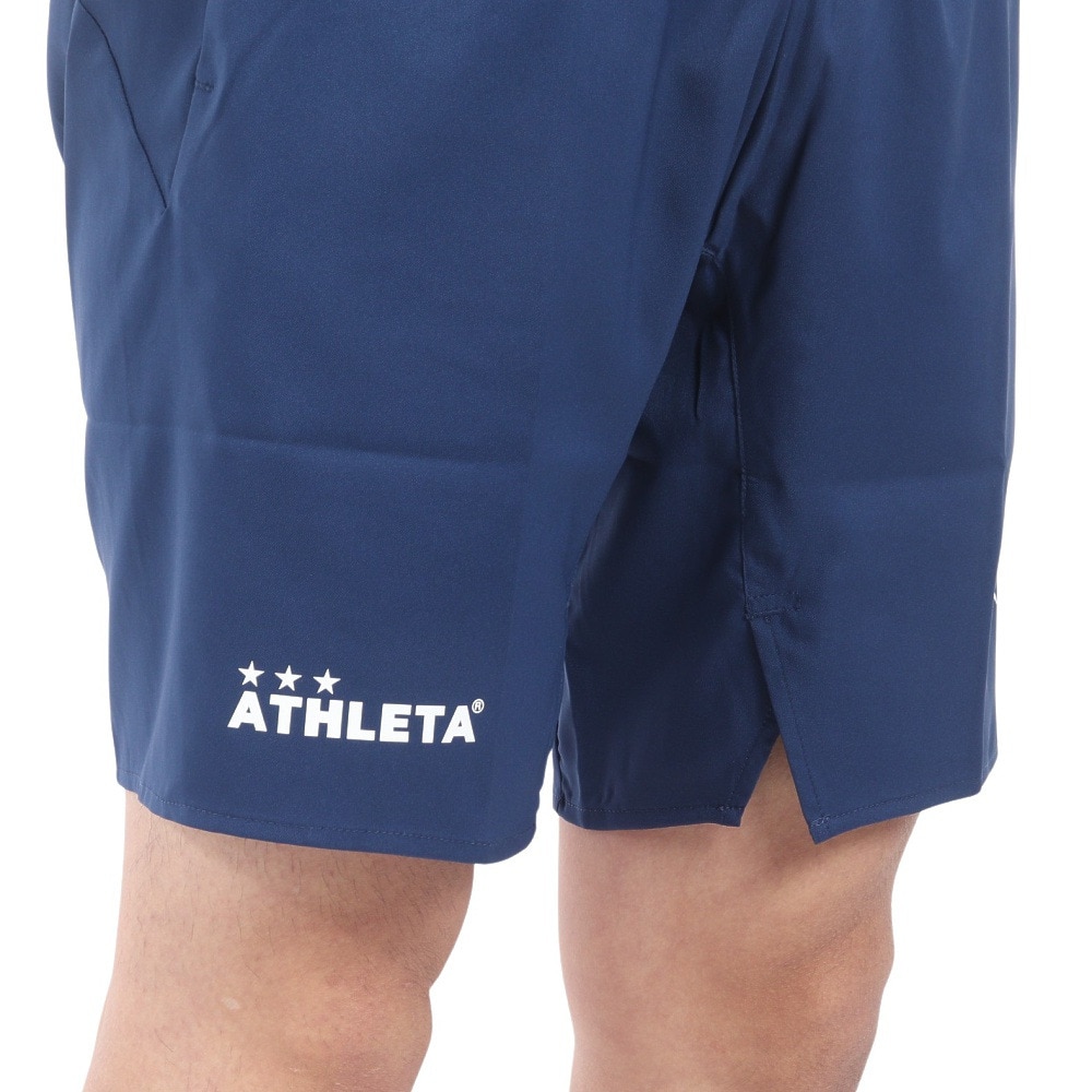 アスレタ（ATHLETA）（メンズ）サッカー フットサルウェア ポケット付きプラクティスパンツ 18018 NVY 速乾