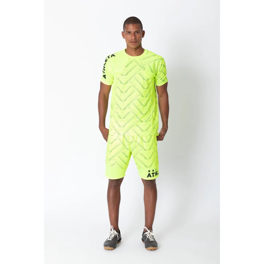 アスレタ（ATHLETA）（メンズ）サッカー フットサルウェア グラフィック プラクティスパンツ 2407 YEL