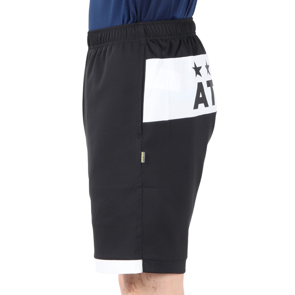 アスレタ（ATHLETA）（メンズ）サッカー フットサルウェア ポケット付きプラクティスパンツ 2422 BLK