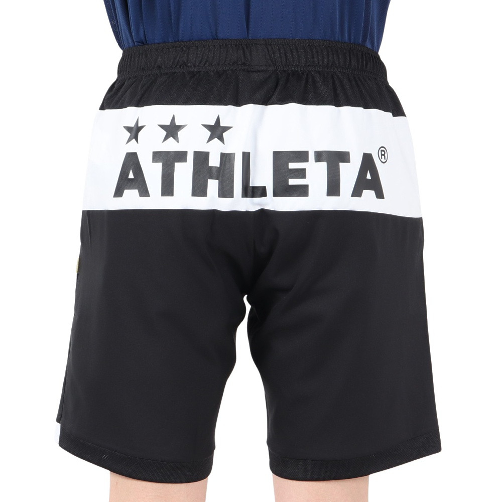 アスレタ（ATHLETA）（メンズ）サッカー フットサルウェア ポケット付きプラクティスパンツ 2422 BLK