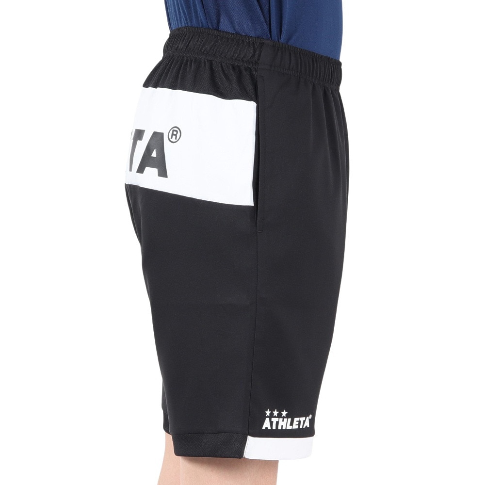 アスレタ（ATHLETA）（メンズ）サッカー フットサルウェア ポケット付きプラクティスパンツ 2422 BLK