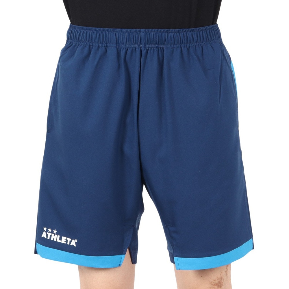 アスレタ（ATHLETA）（メンズ）サッカー フットサルウェア ポケット付きプラクティスパンツ 2422 NVY