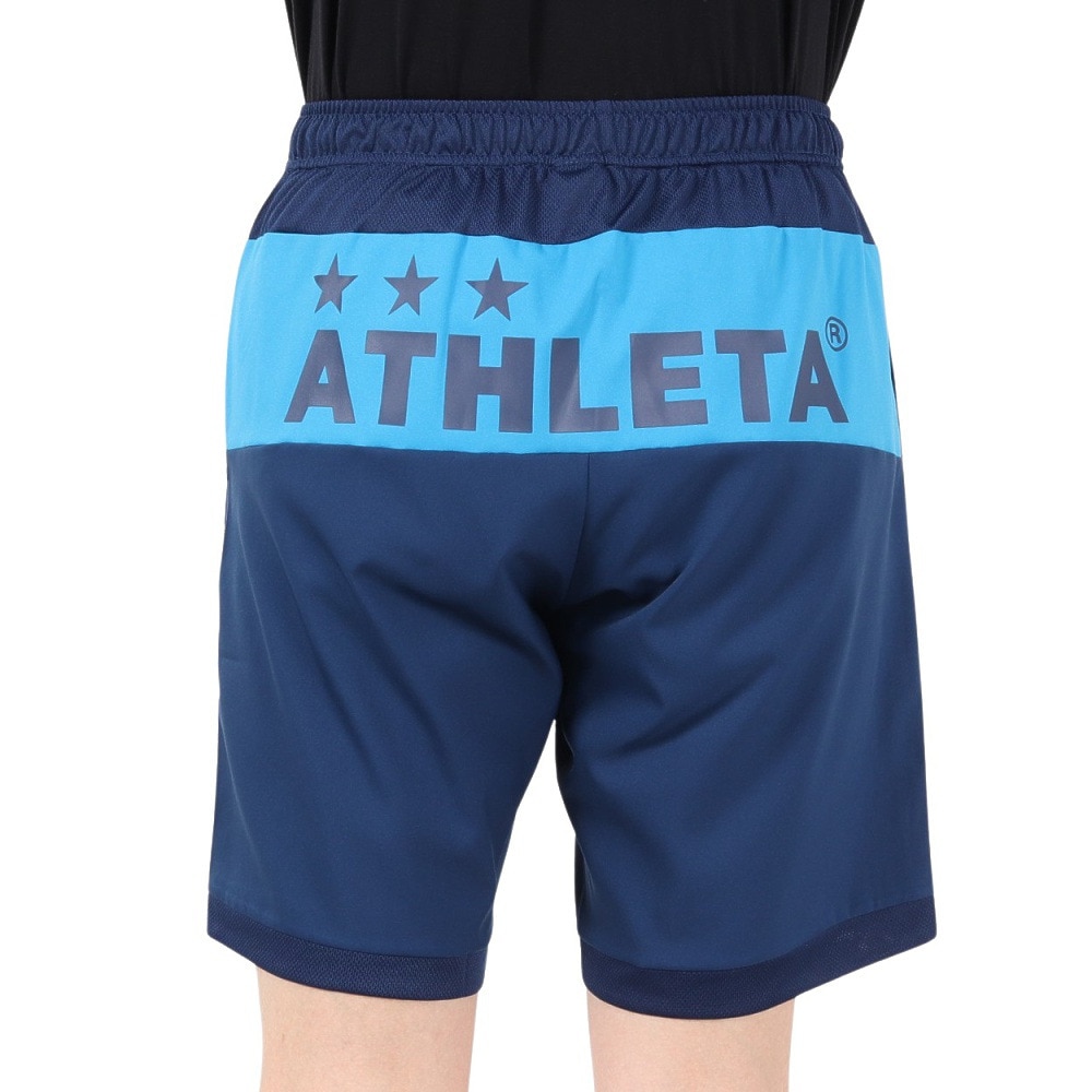 アスレタ（ATHLETA）（メンズ）サッカー フットサルウェア ポケット付きプラクティスパンツ 2422 NVY