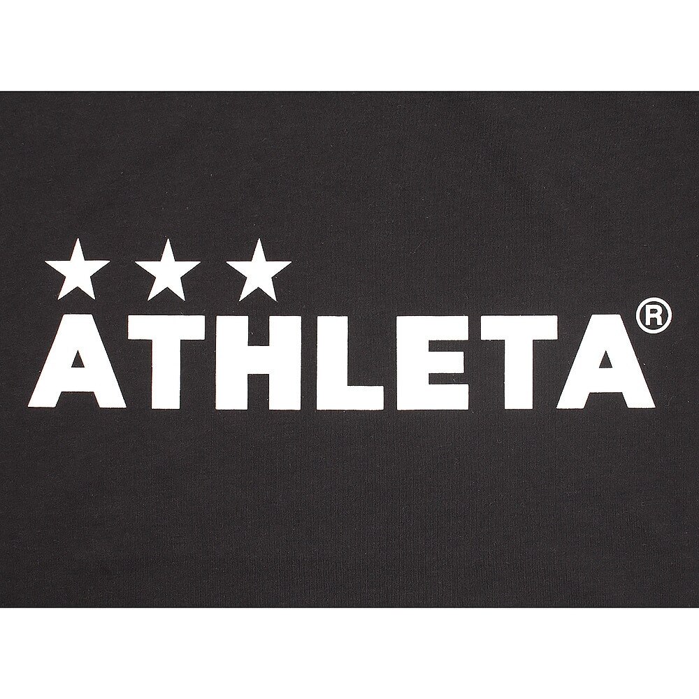 アスレタ（ATHLETA）（メンズ）Tシャツ ロゴ半袖Tシャツ 3015M BLK